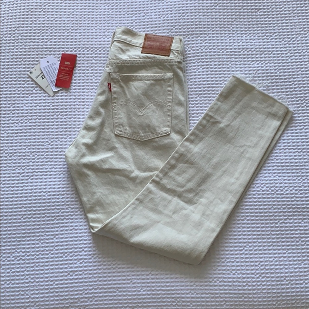 Levi Tan Wedgie Fit Jeans